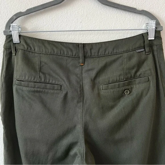 Icebreaker Berlin Merino Wool Blend Chino Pants Estate Green 32 - Picture 7 of 16